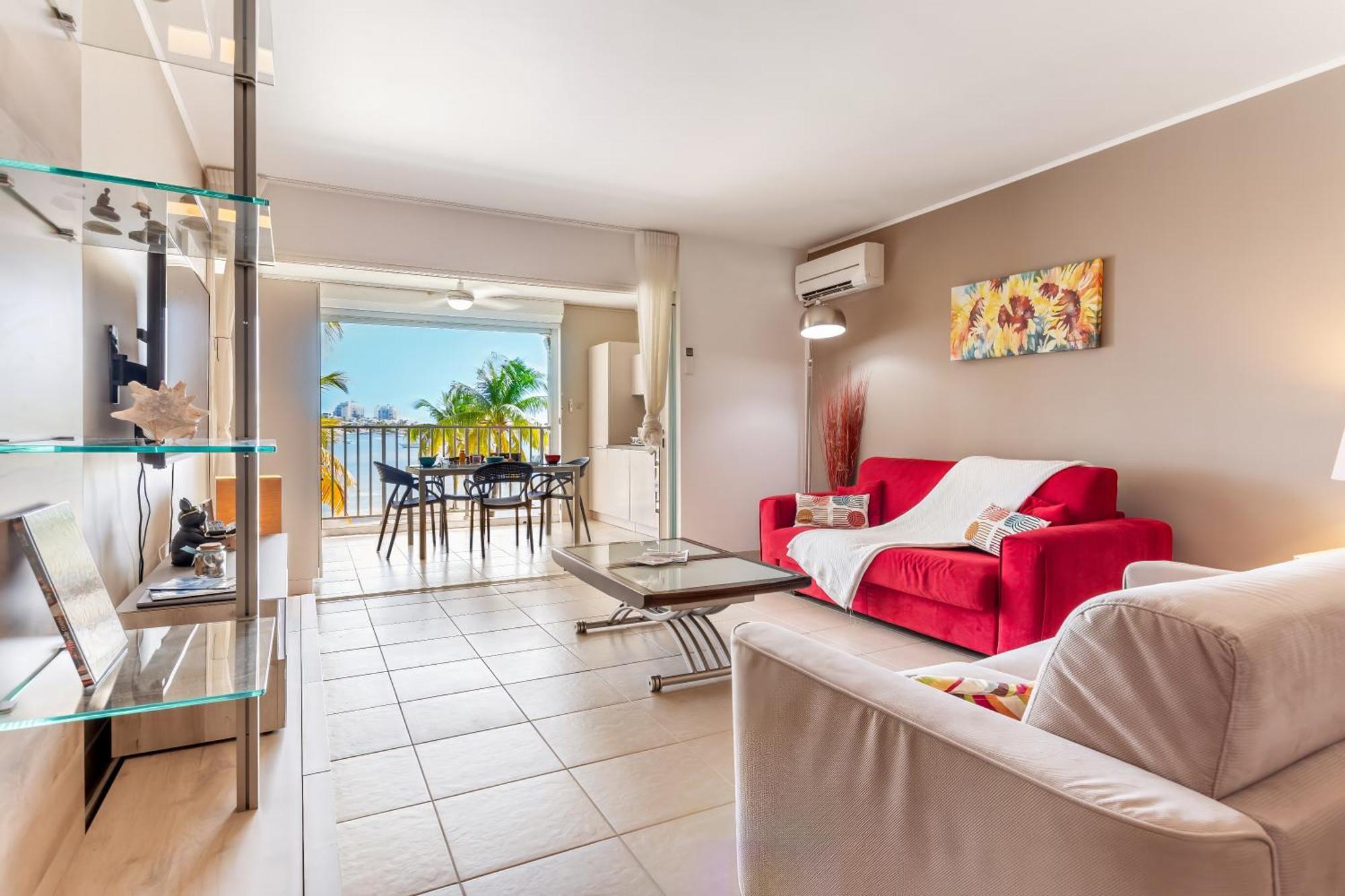 Vue Imprenable Sur Le Lagon, Appartement 1Ch 4P Baie Nettle Εξωτερικό φωτογραφία